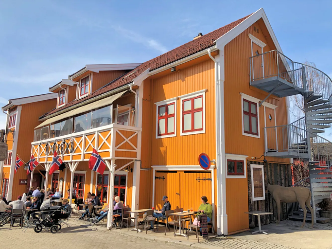Gågaten i Lillehammer